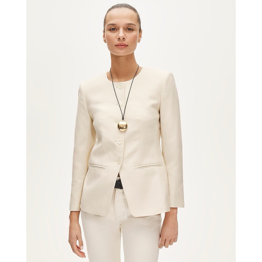 J CREW Tall Margeaux lady jacket in Gramercy linen blend 12T NWT $268 CS646